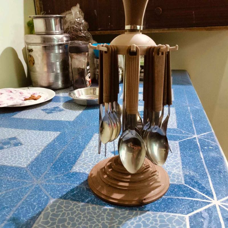 Vintage Spoon &amp; Fork Carousel