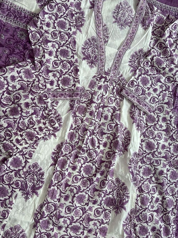 Brand new Floral kurta set