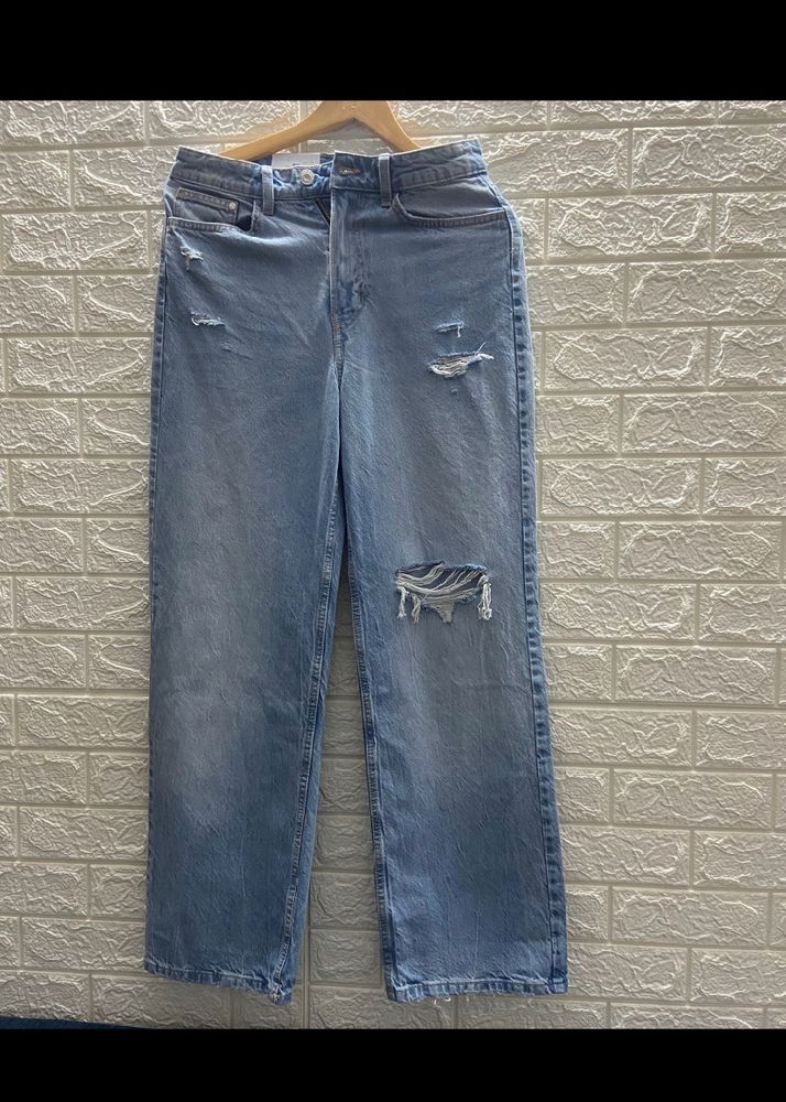 H&amp;m Wide Leg Jeans❤️