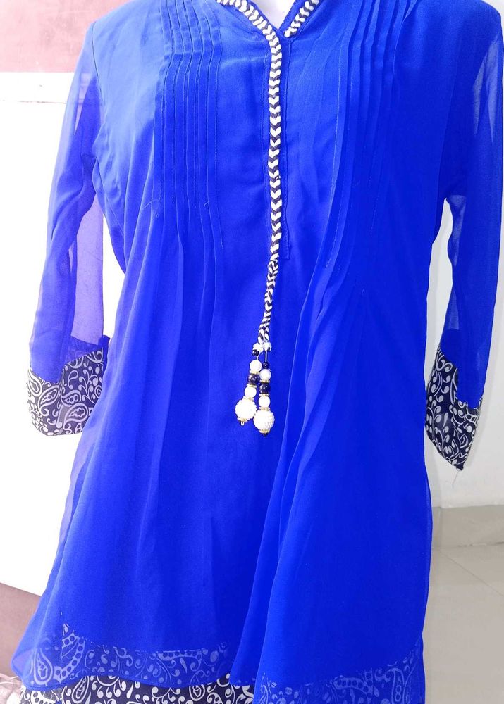 Elegant Blue Kurta