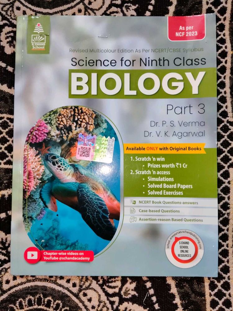 Science for Ninth Class Biology
