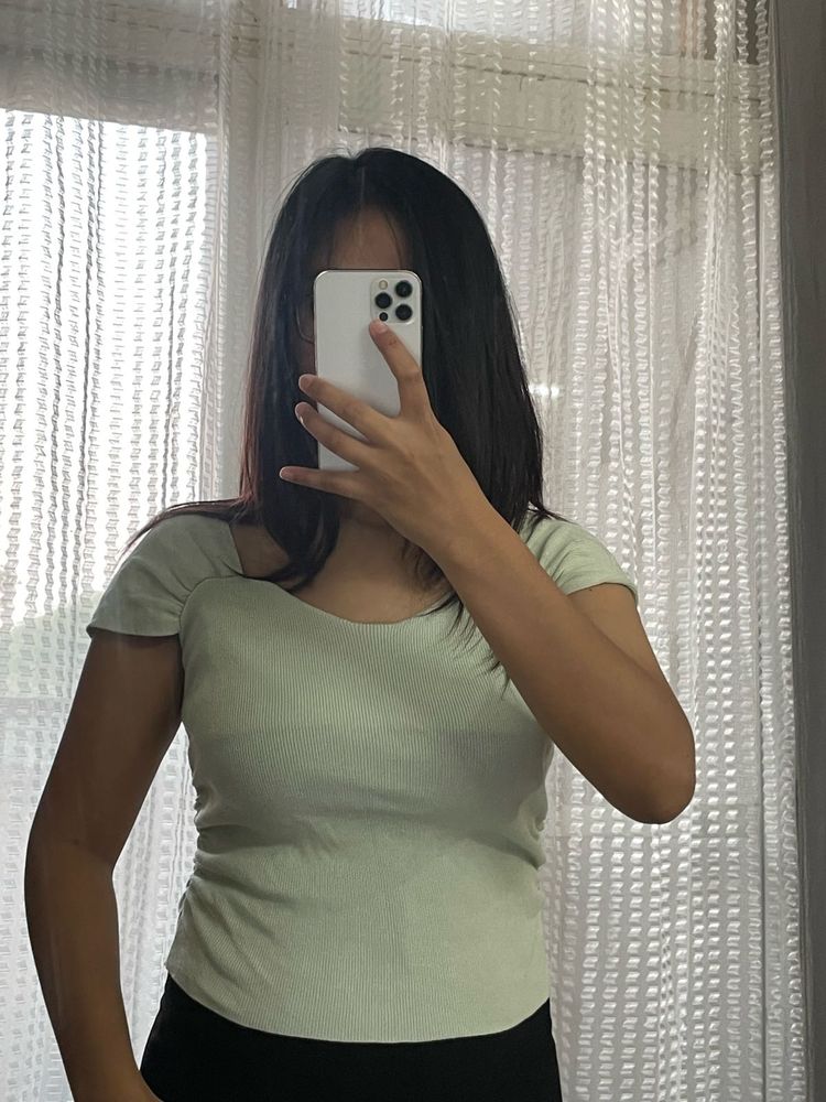 Cute Green Top