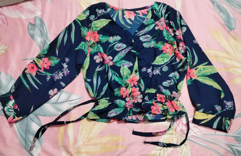 Floral Crop Top