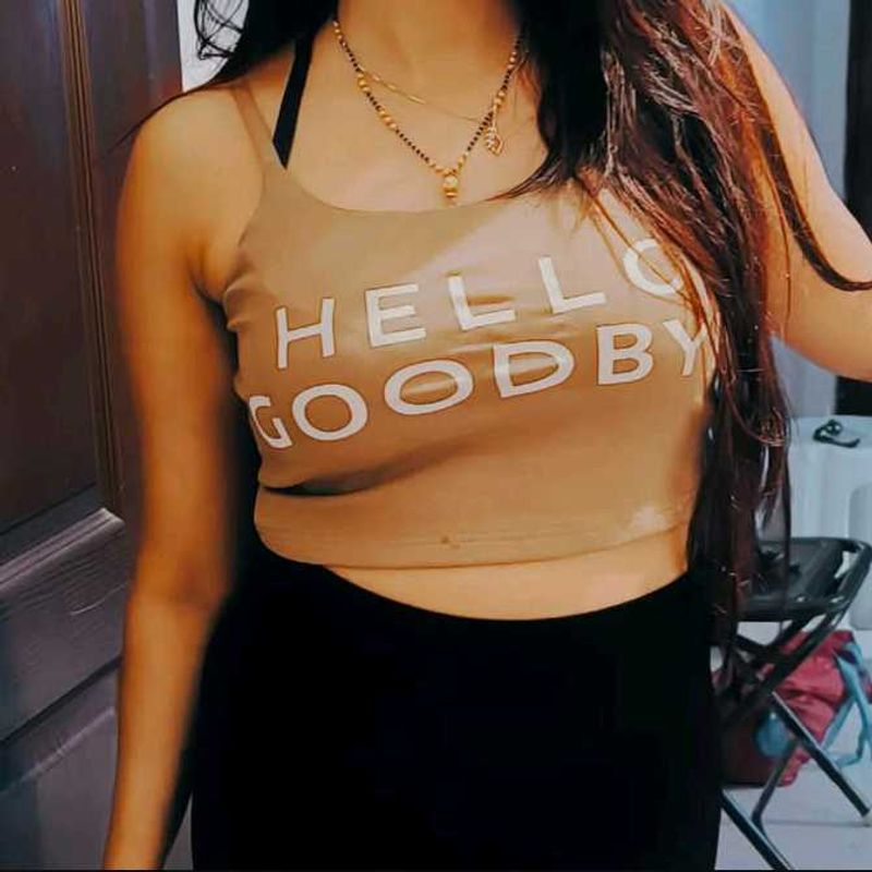 Cute Graphic Crop Top