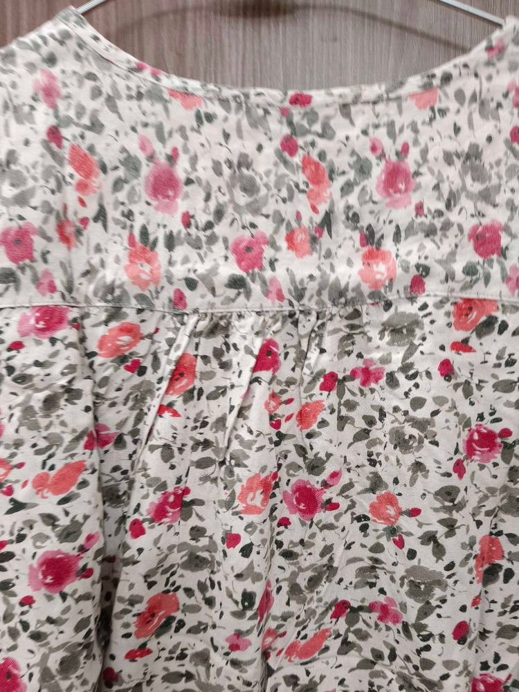 Floral Print Top