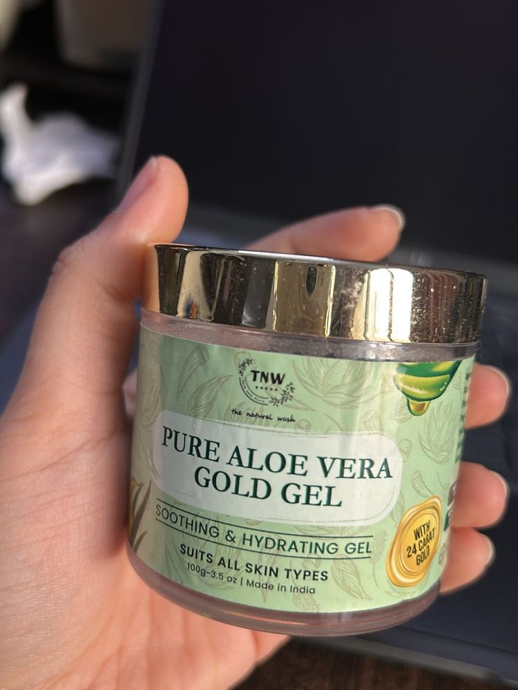 Tnw The Natural Wash Pure Aloe Vera Gold Gel