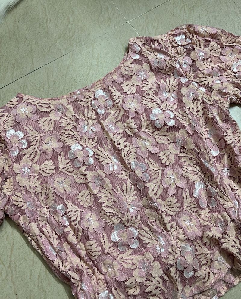Floral Lace Top