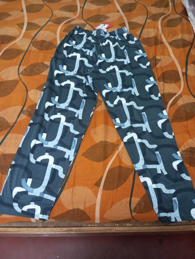 Patterned Casual Pants