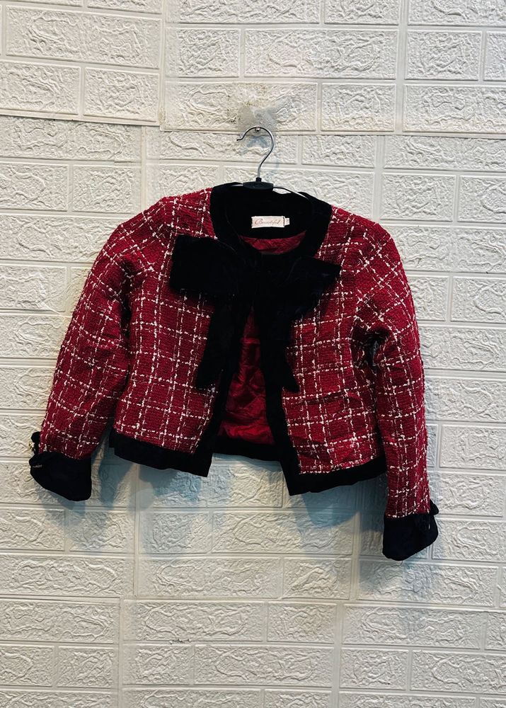 🇦🇺 Disney Imported Tweed Bow Jacket