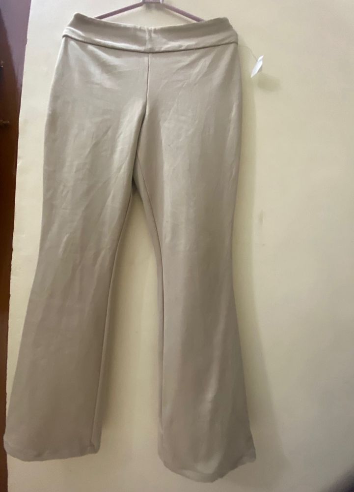 Champagne Flare Trouser Pant