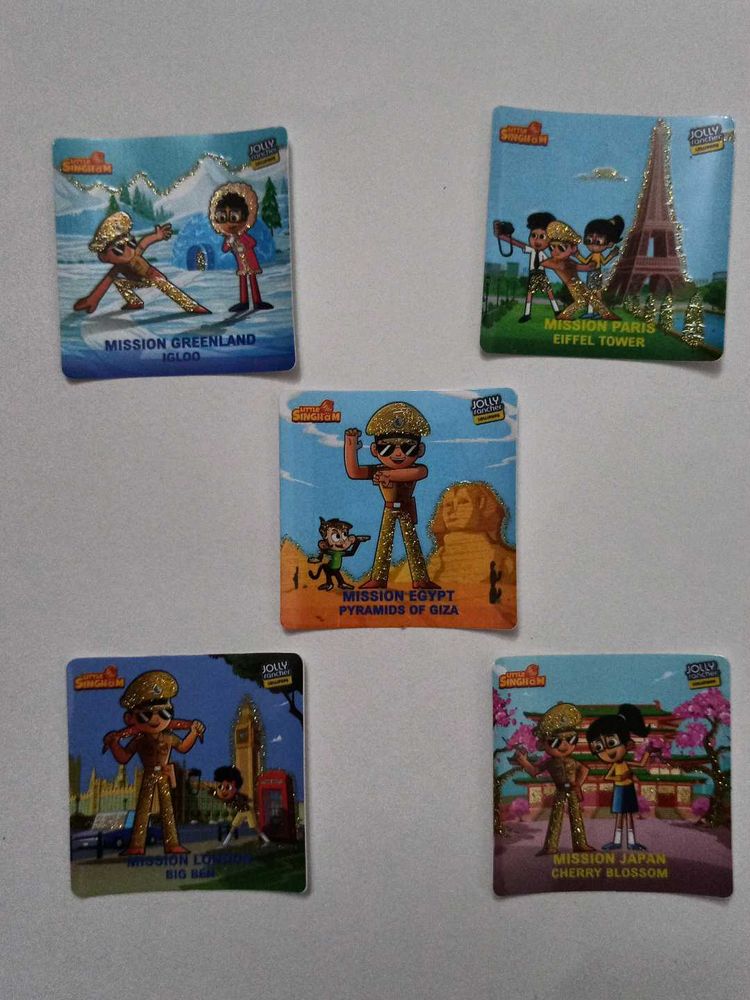 Jolly Rancher Little Singham 10 Stickers