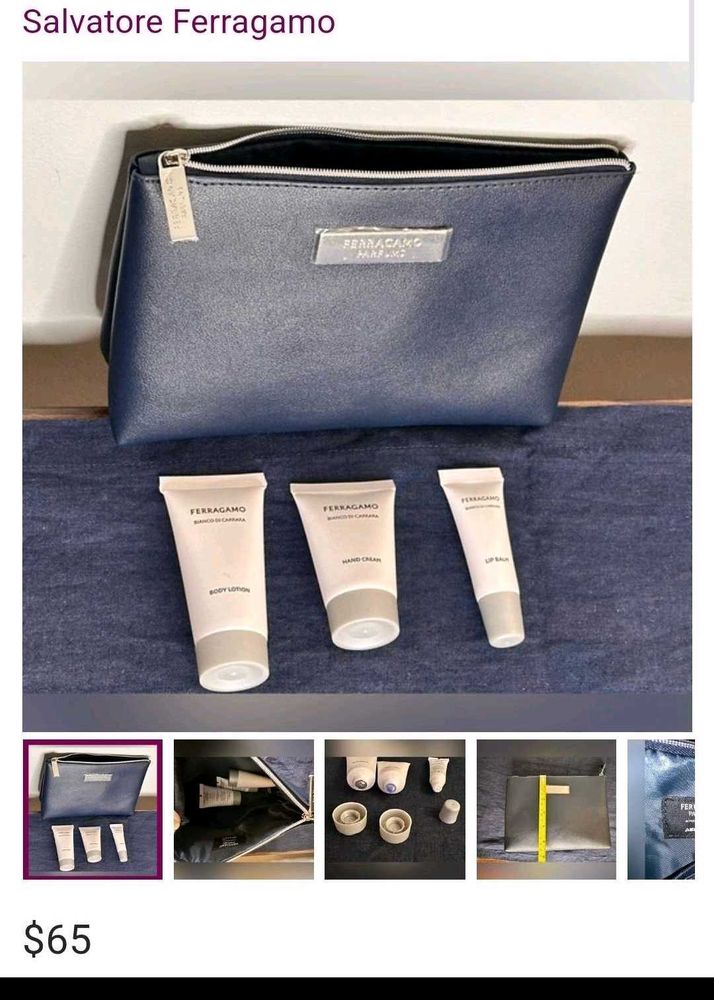 Salvatore Ferragamo X Air India Kit