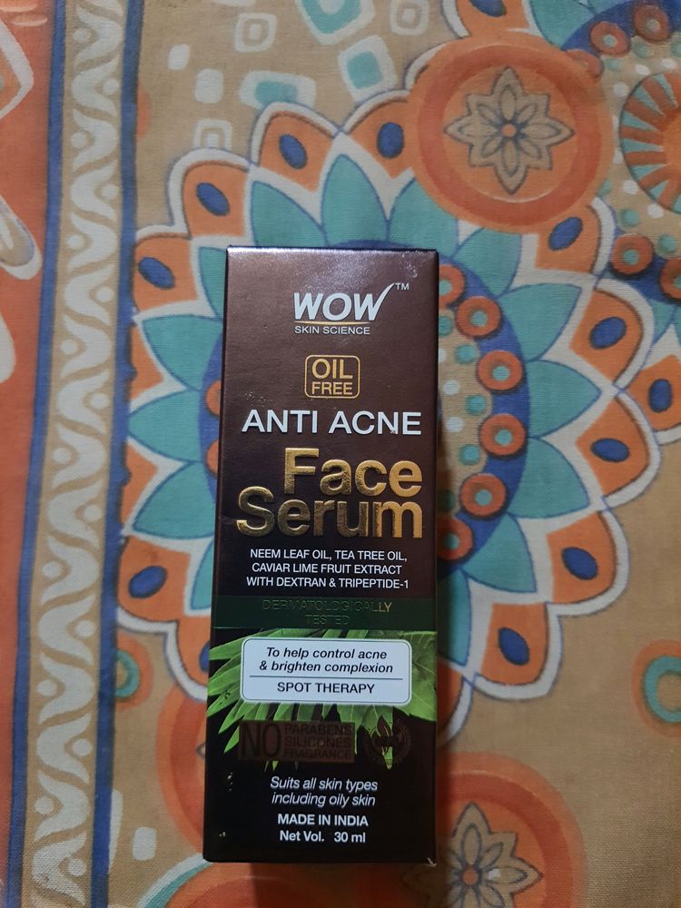 WOW SKIN SCIENCE ANTI ACNE FACE SERUM