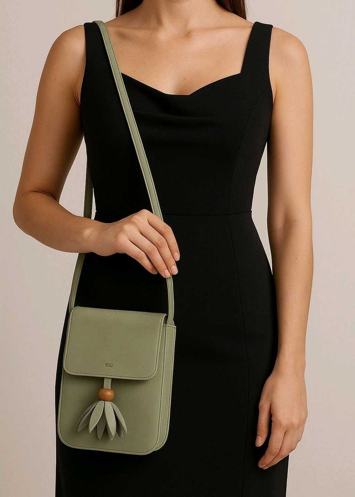 Sage Green Sling Bag