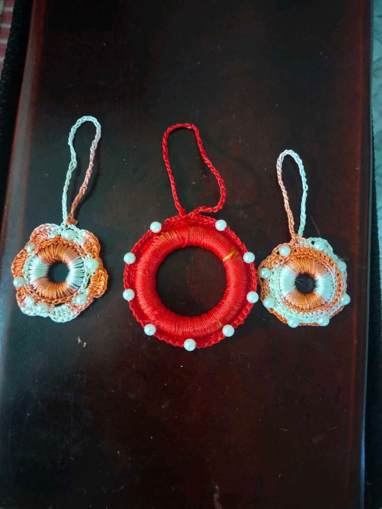 Handmade Keychains (Set of 3)