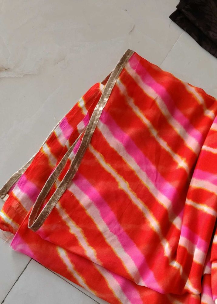 Stripped Dupatta