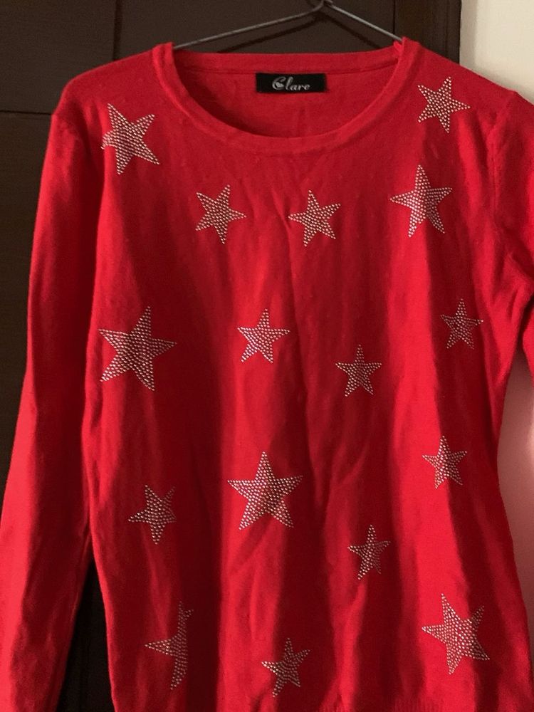 Red Star Sweater