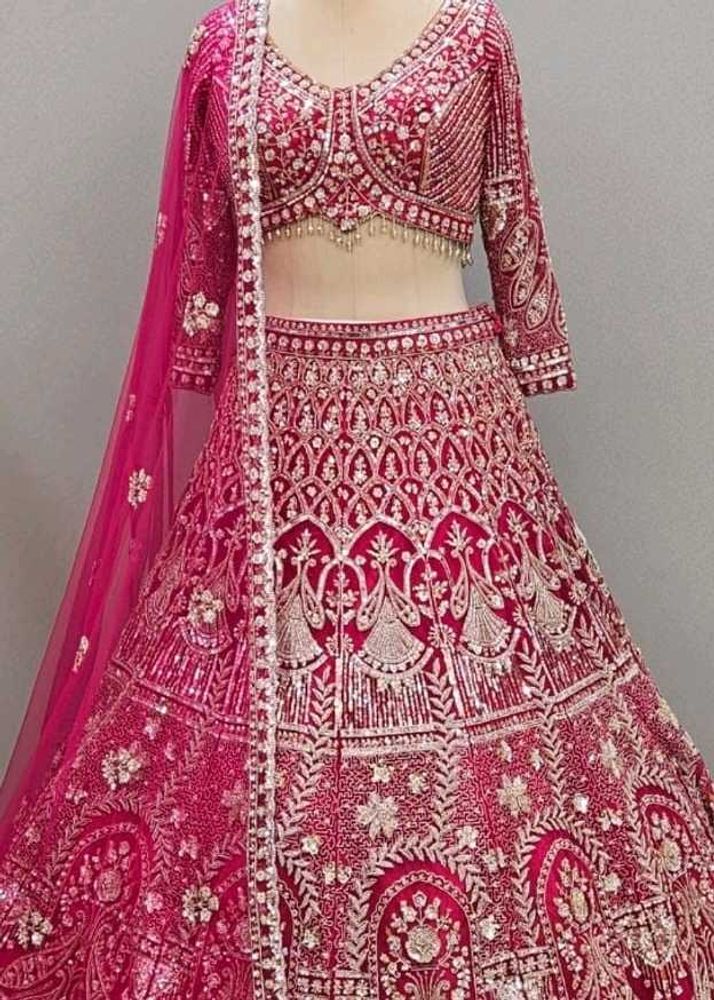 Purple Embellished Lehenga Choli