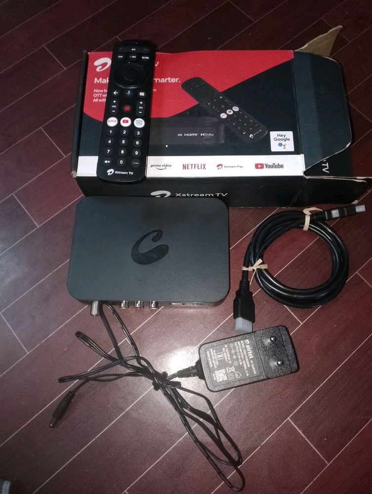 Airte DTH Set Top Box With 6 Month All Channel Fre