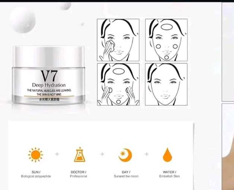 V7 Instant  Whitening Cream