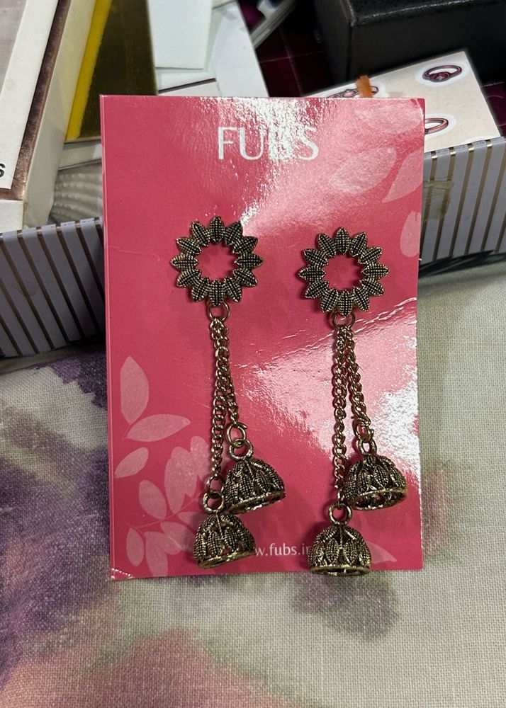 Fubs Jhumka Earrings