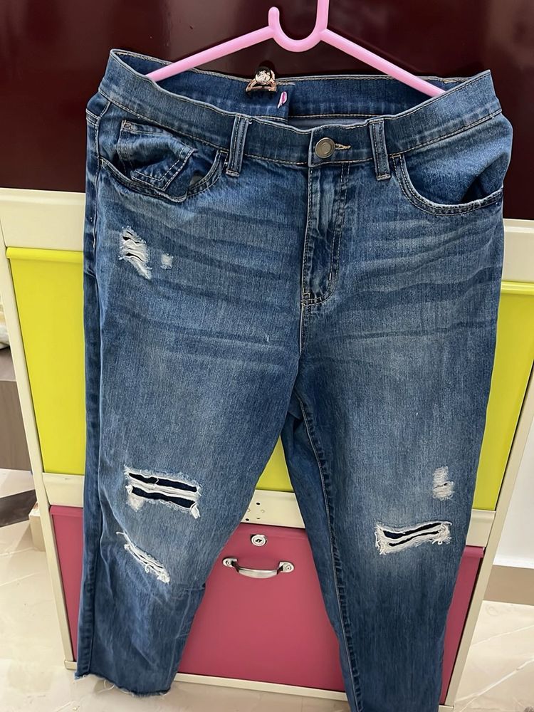 New Branded Rugged Jeans Waist 34
