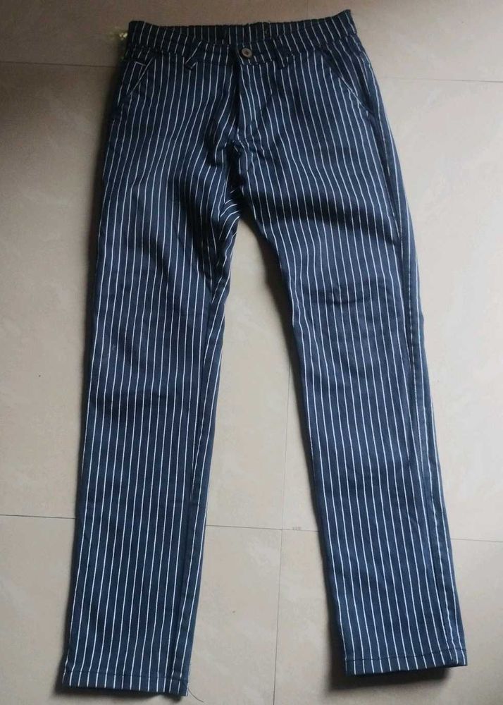 Striped Casual Pants