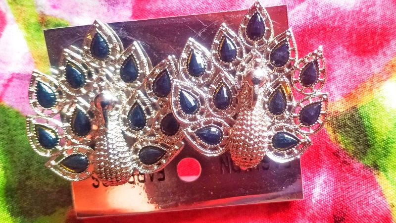 Peacock Earrings