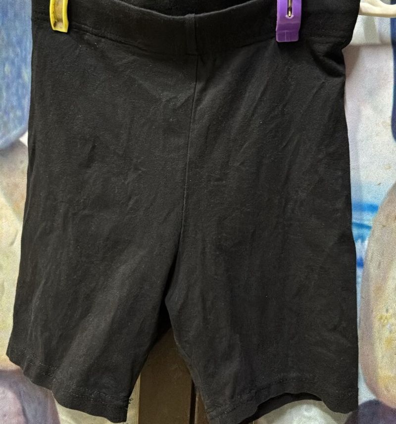 Black Cycling Shorts