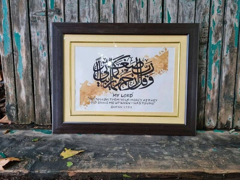 Customized Handmade Calligraphy Frames