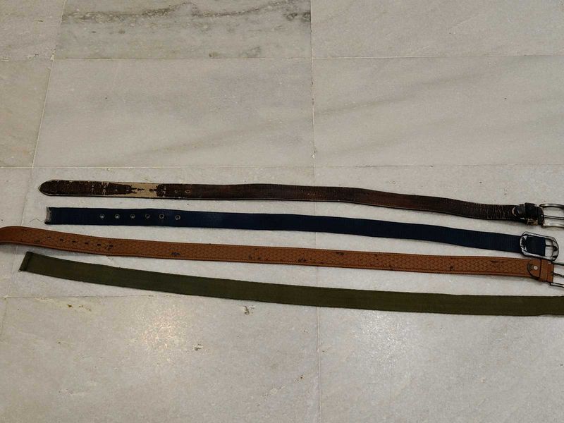 Combo offer : Assorted Belts - Set of 4