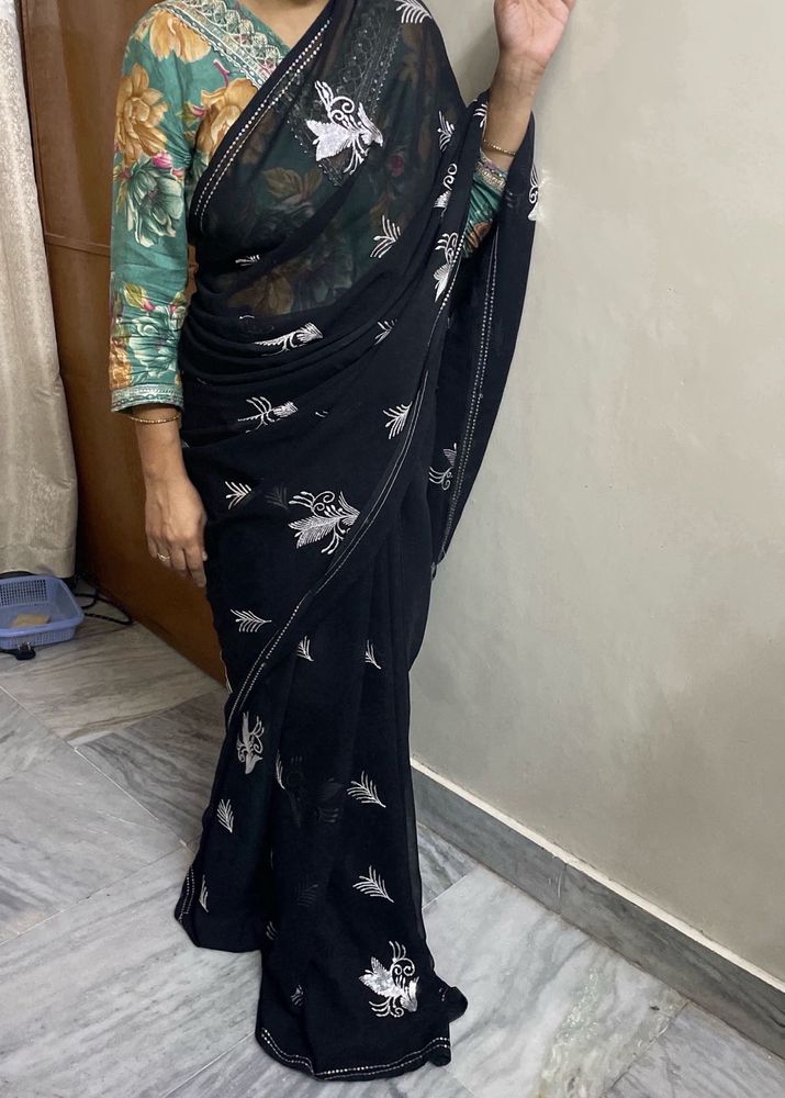 Black Saree