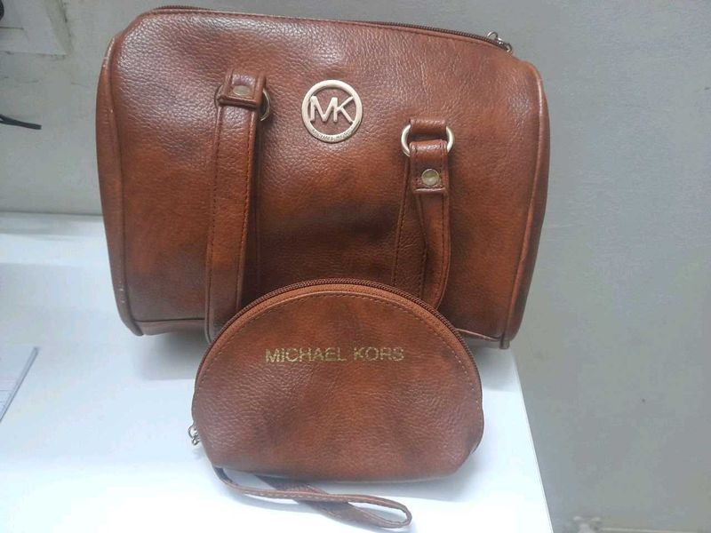 Michael Kors Satchel &amp; Coin Purse