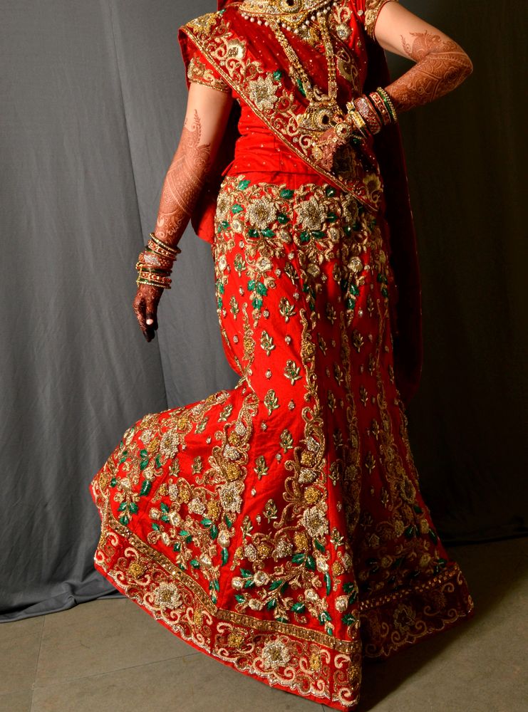 Bridal Fish Cut lehnga Choli