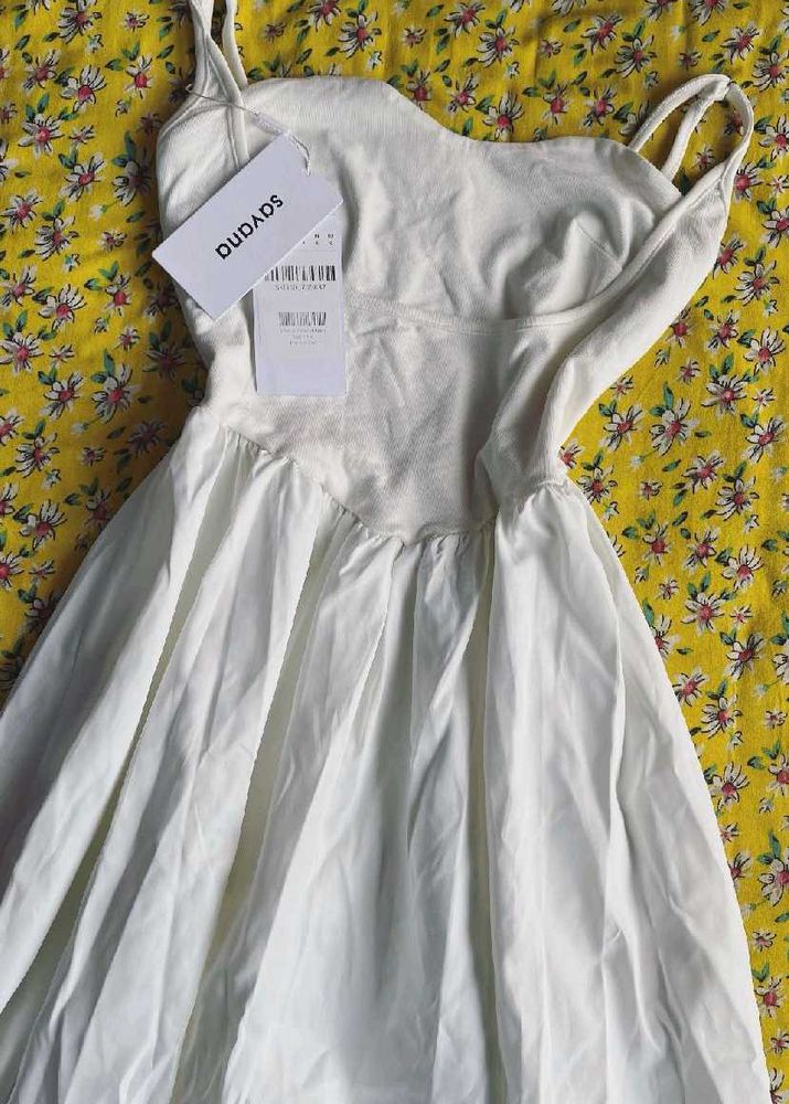 Savana White Dress