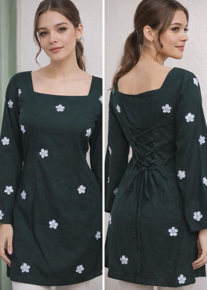 Corset Back Kurti