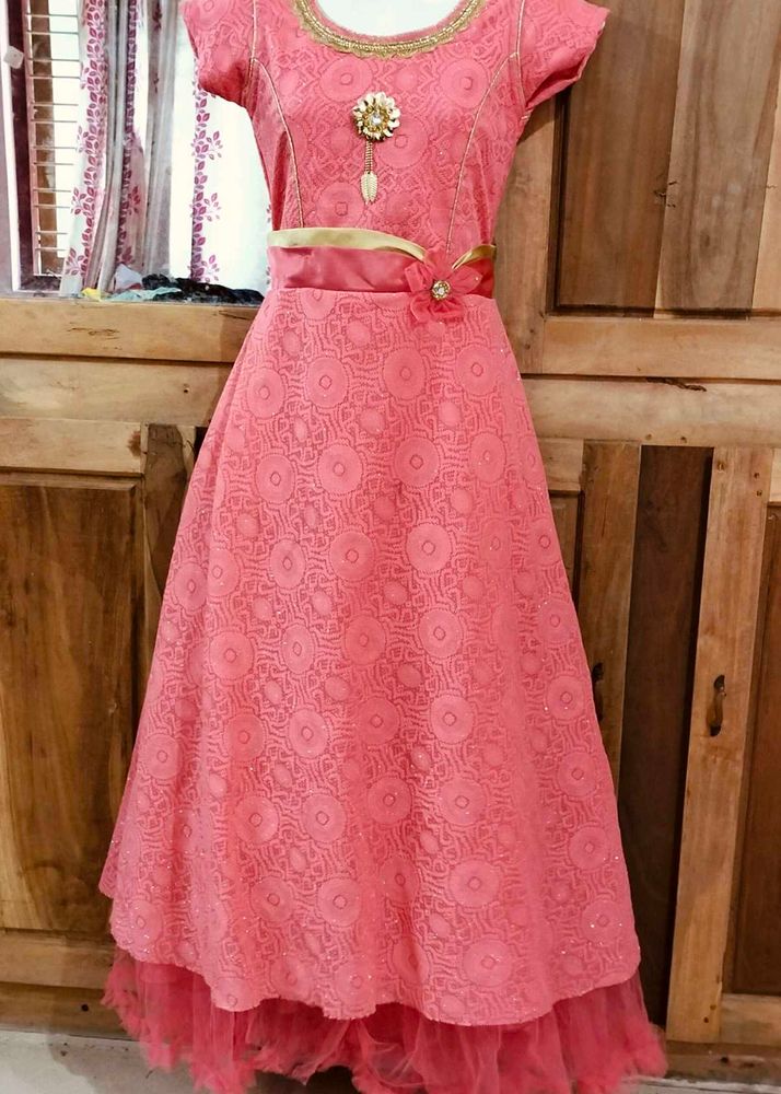 Cute Pink Girls Dress
