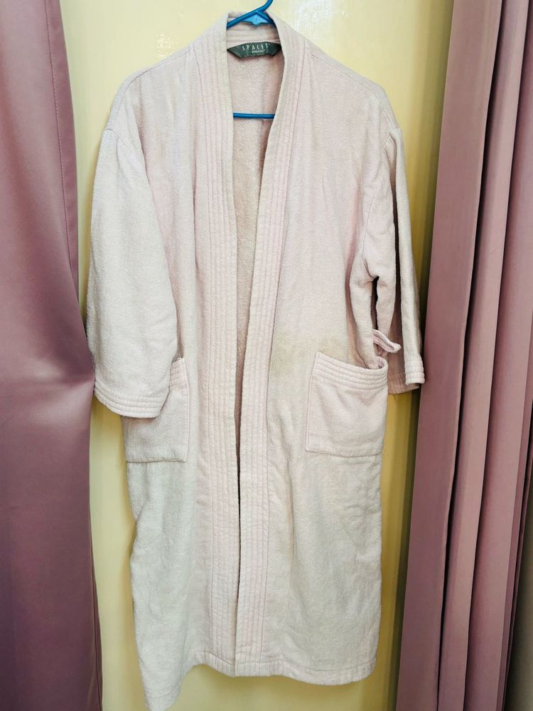 Pink BathRobe With A Free Gift