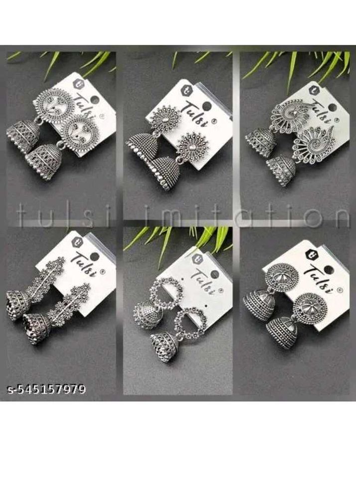 Women Beautiful Jhumka Pack Of 6