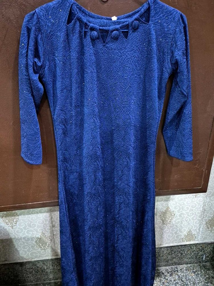 Sparkly Blue Party Dress