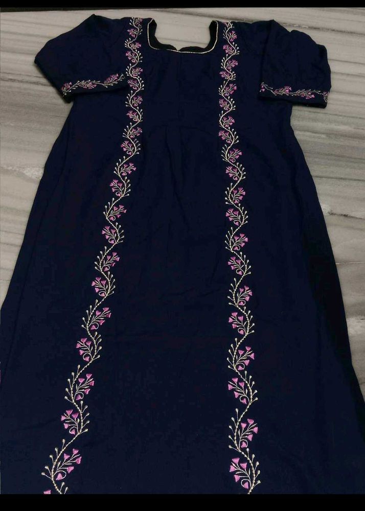 Embroidery Kurti L Size