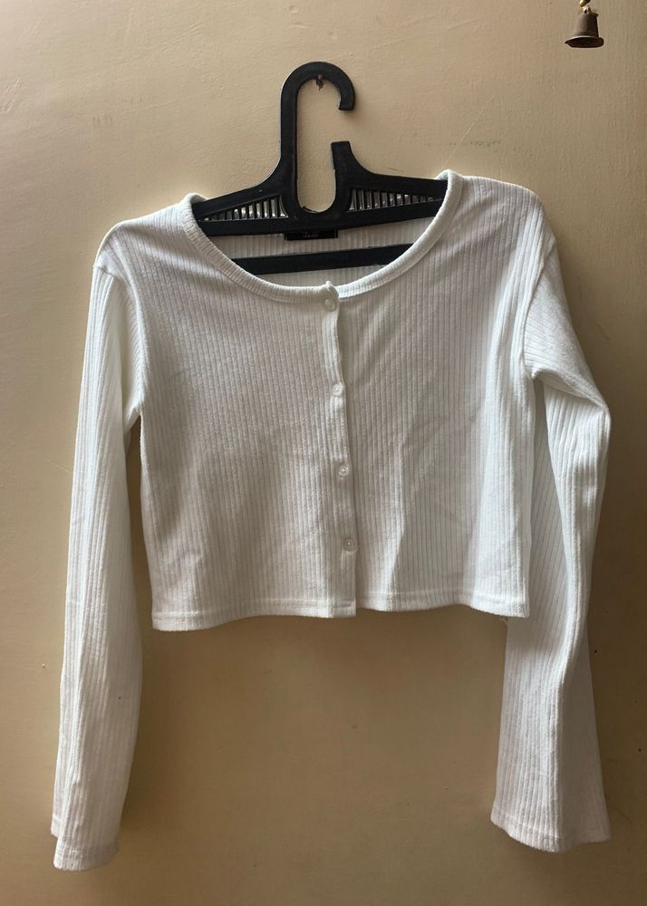 OZBRIDGE Korean Cropped Cardigan