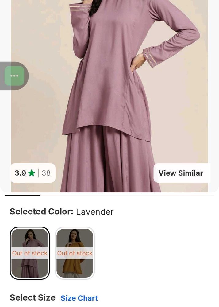 Lavender Kurta
