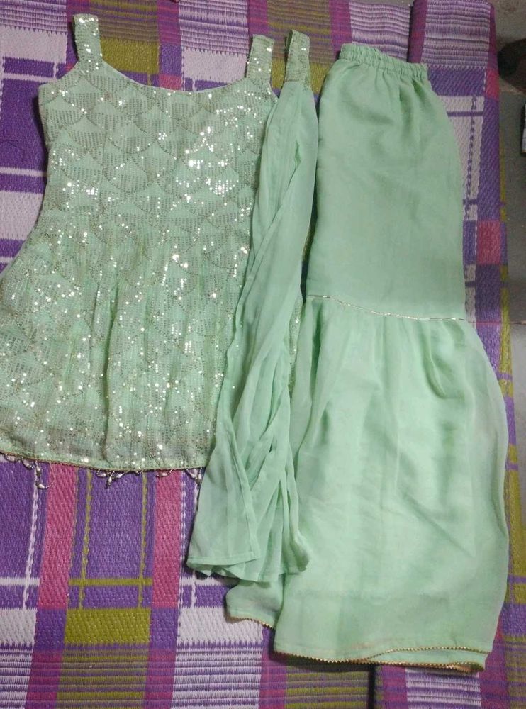 Mint Green Kurta Set