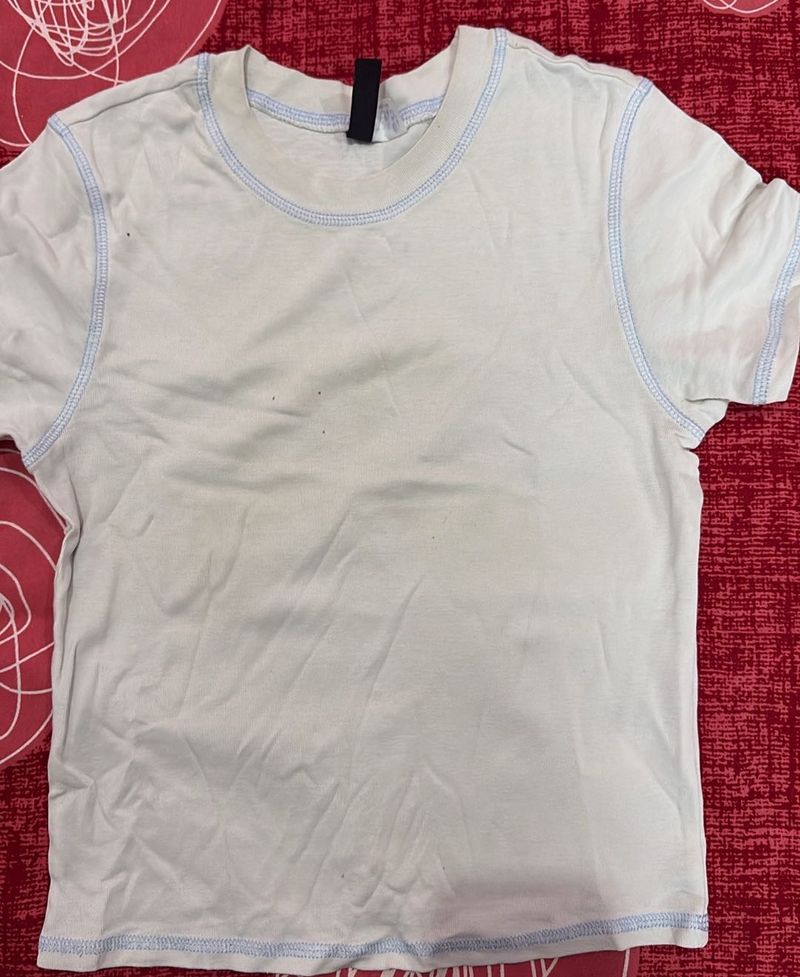 H&amp;M White T-Shirt