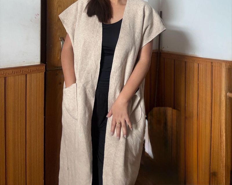 🌼Sleeveless Long Blazer 🌼