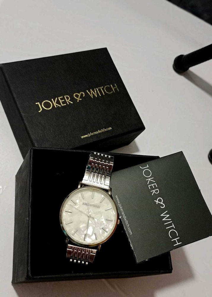 Original Joker &amp; Witch Silver Dial Unisex Watch