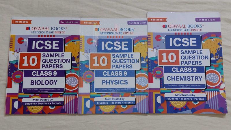ICSE Class 9 Sample Question Papers - Bundle