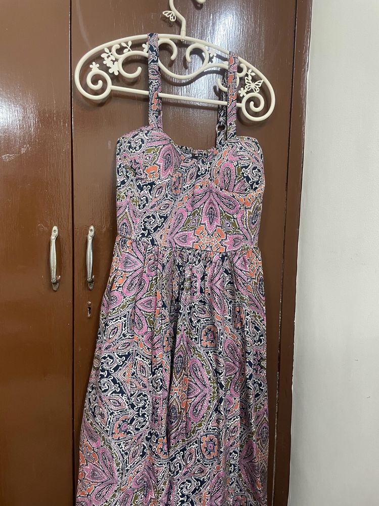 Flared summer dress