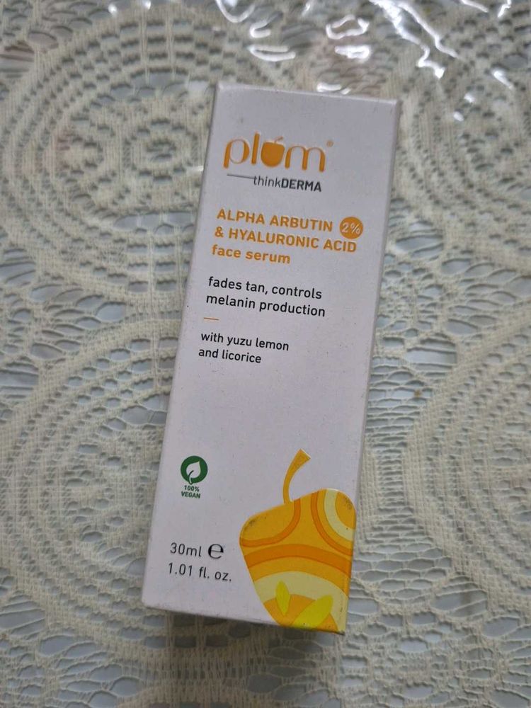Plum Alpha Arbutin &amp; Hyaluronic Acid Face Serum